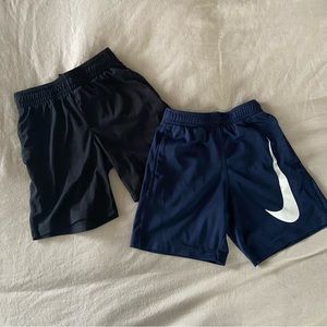 2 pair of boys athletic shorts